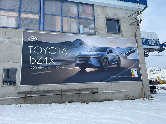 Big Poster Toyota Bergstation Tanatzhöhi Splügen