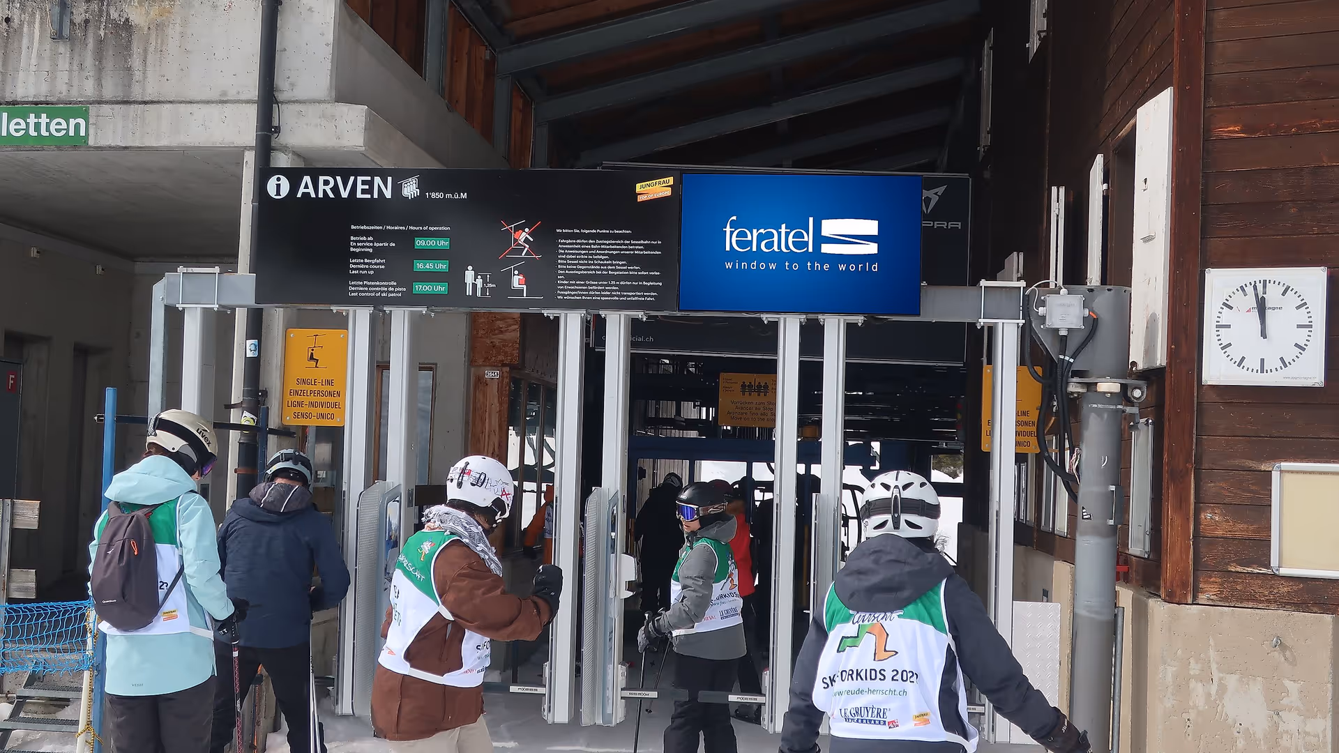 DOOH Screen Arven Jungfrauregion