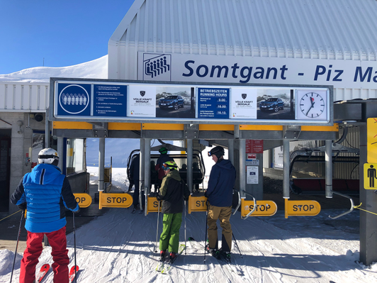 Uhrentafel Peugeot Somtgant Savognin