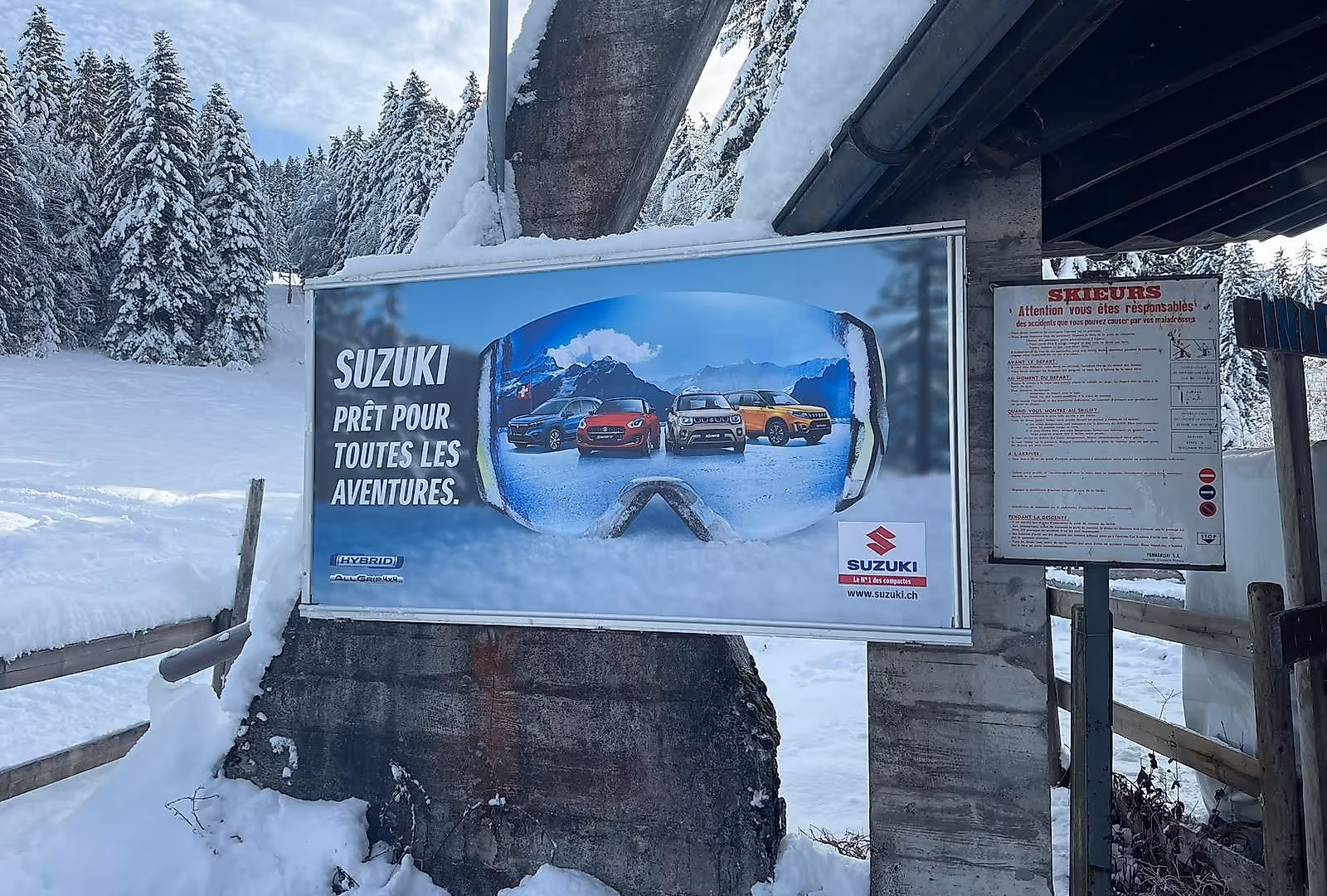 F12P Suzuki Station La Cagner Les Paccots