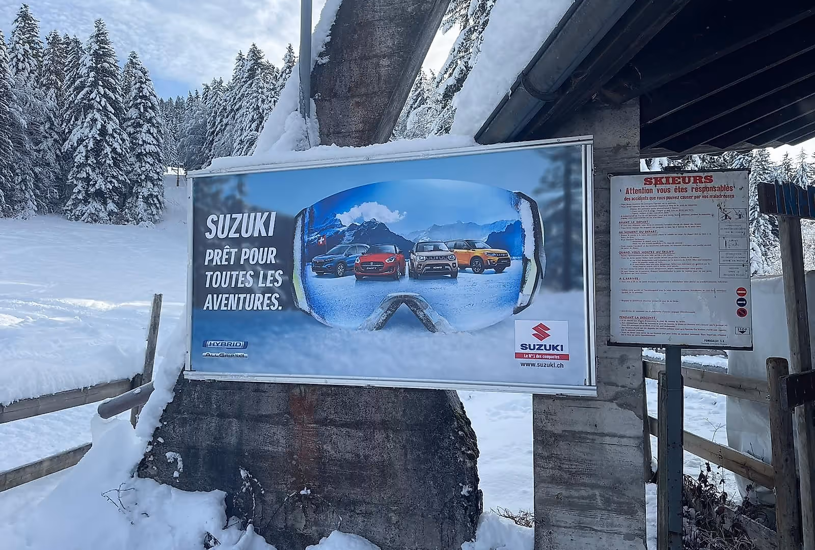 F12P Suzuki station Les Paccots