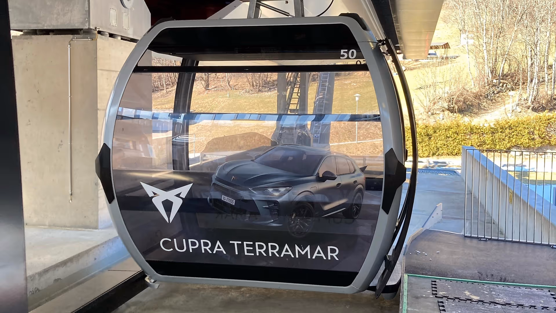 Gondelbranding Cupra Aletscharena