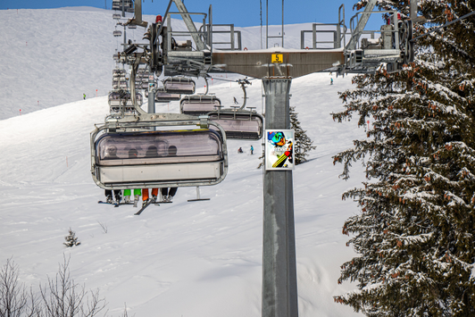 Mastenwerbung in der Schweiz hat eine hohe Aufmerksamkeit